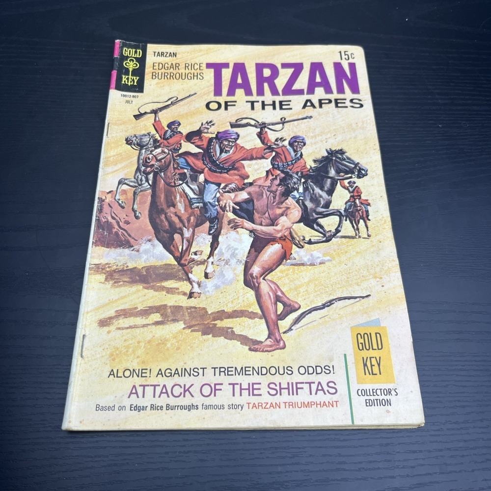 Tarzan of the Apes # 185 (July‎ 1969, Gold Key) Attack of the Shiftas